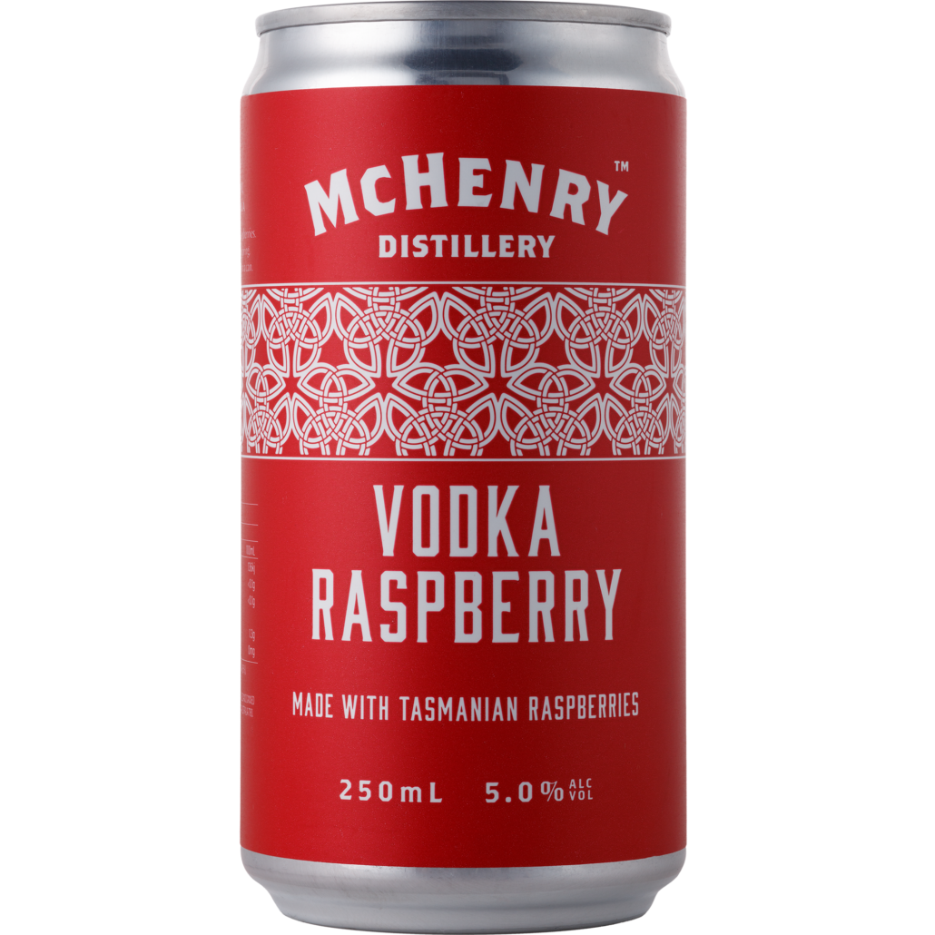 Vodka Raspberry Premix McHenry Distillery